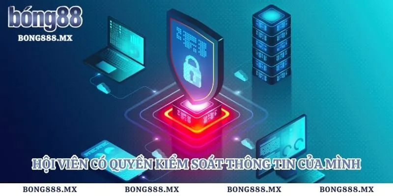 Chính sách bảo mật 3 Hội viên có quyền kiểm soát thông tin của mình