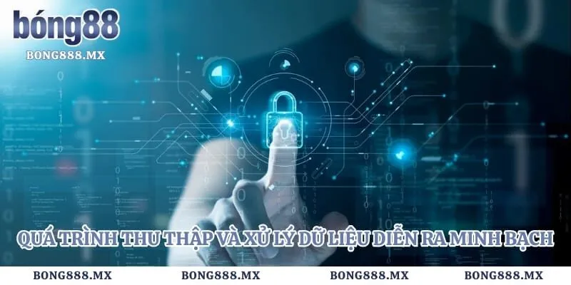 Chính sách bảo mật 4 Quá trình thu thập và xử lý dữ liệu diễn ra minh bạch