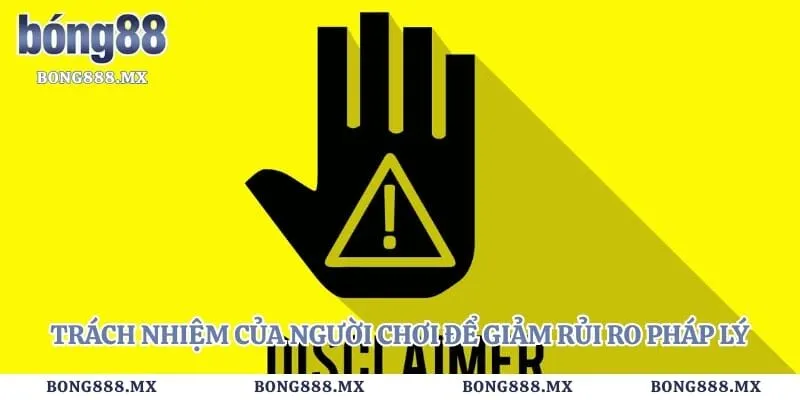 Trách nhiệm của người chơi để giảm rủi ro pháp lý 